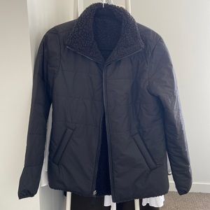Reversible Sherpa winter jacket